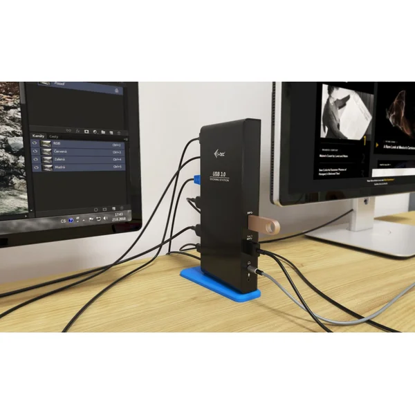 i-tec USB 3.0/USB-C Dual HDMI Docking Station - Dokovacie stanice - Obrázok FLPN200401
