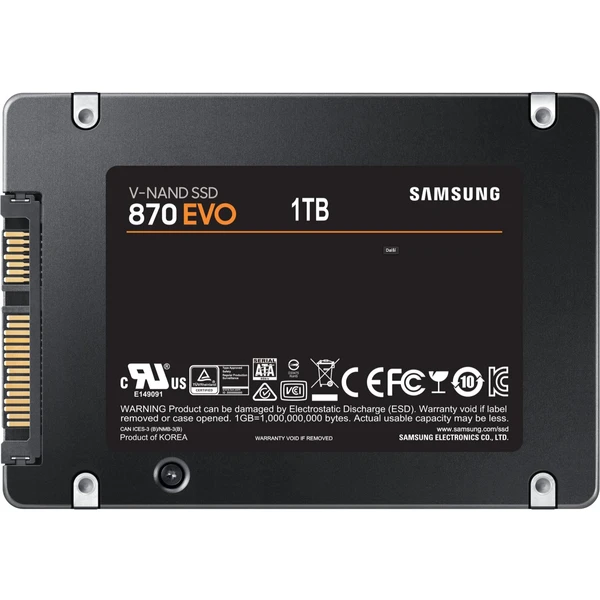 Samsung 870 EVO SSD 2,5" 1TB - SSD - Obrázok FM35300401