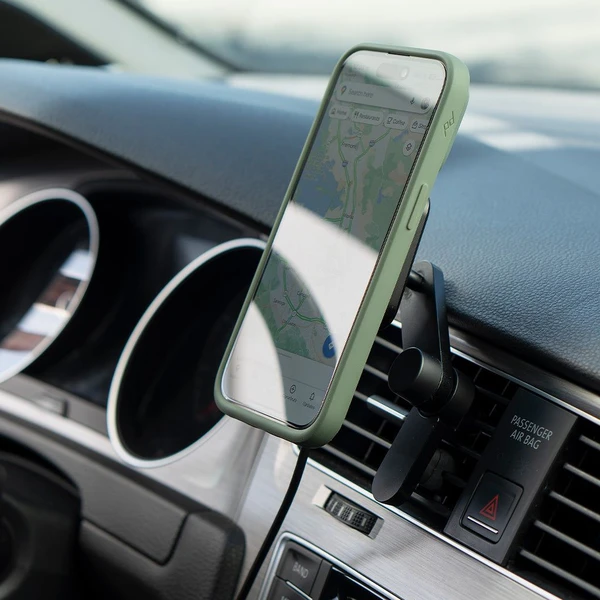 Peak Design Car Mount Vent V2 MagSafe Qi2 držiak do auta (s nabíjaním) čierny - Držiaky - Obrázok FM9C000O01