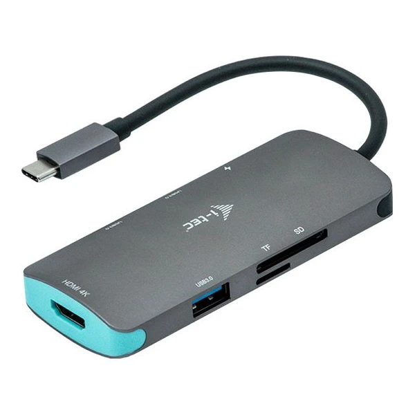 i-tec USB-C Metal Nano Dock - Dokovacie stanice - Obrázok FMPN200401