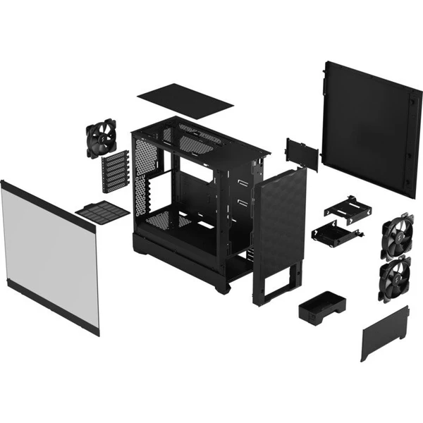 Fractal Design Pop Air čierna - Počítačové skrine - Obrázok FNDVF00101