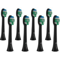 TrueLife SonicBrush Compact Heads Black Standard 8 Pack - Zubné kefky