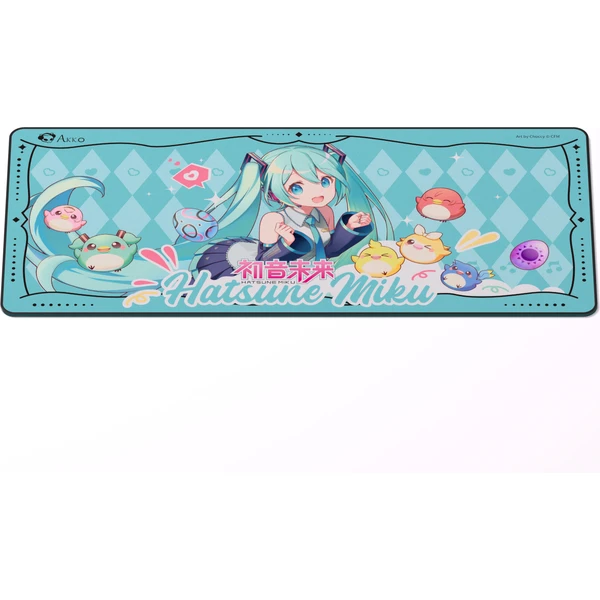 Akko x Hatsune Miku podložka pod myš a klávesnicu - Podložky - Obrázok FNQG000K01