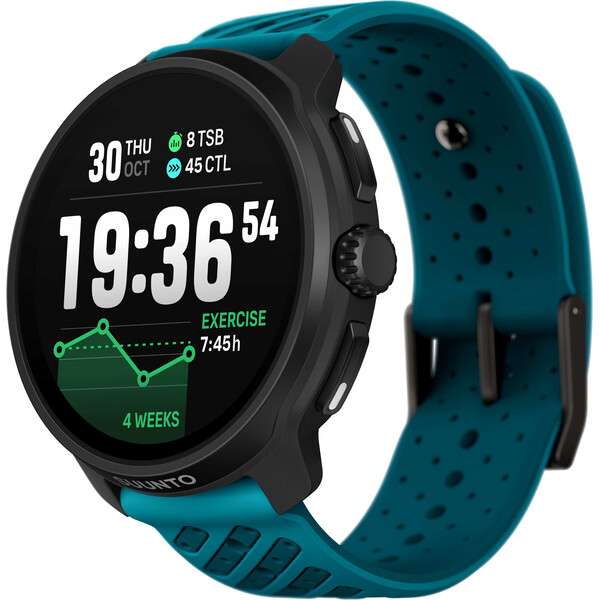 Suunto Race 2 šikovné hodinky modré