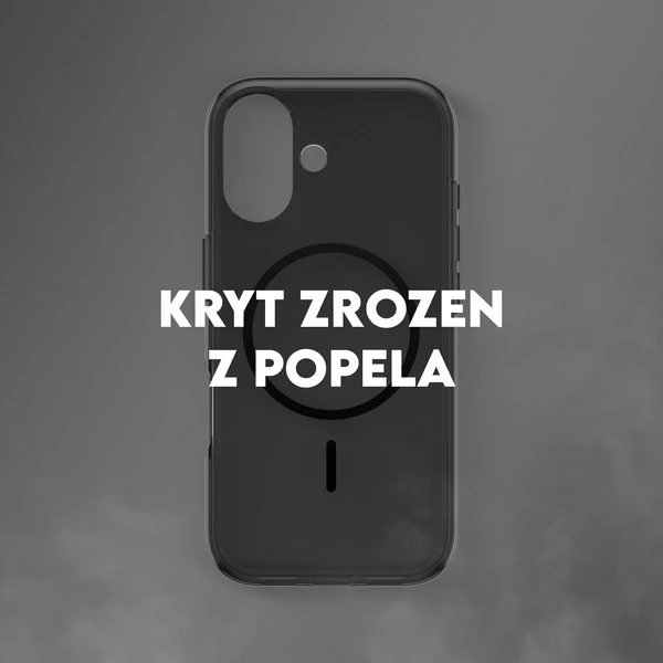 PanzerGlass® CARE Smokey kryt s MagSafe Apple iPhone 17 dymový/čierny - Puzdra - Obrázok FODH000K01