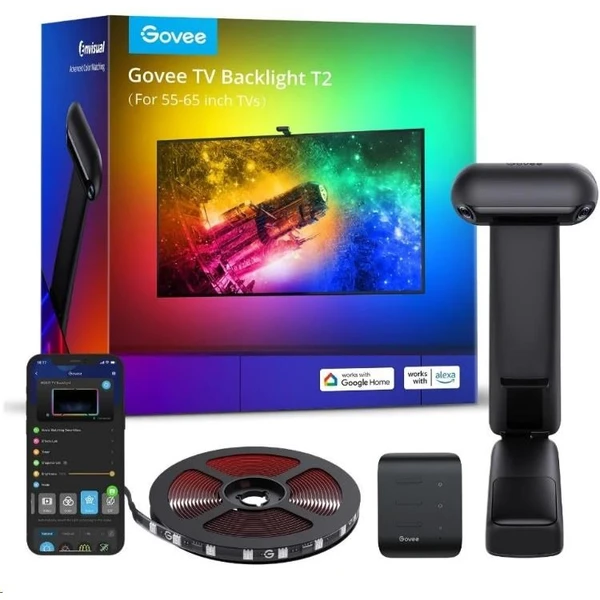 Govee TV Backlight T2 55-65" s duálnou kamerou - Inteligentné osvetlenie - Hlavný obrázok
