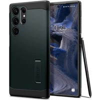 Spigen Tough Armor kryt Samsung Galaxy S23 Ultra zelený - Puzdra