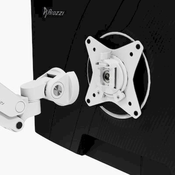 AROZZI ALZARE NEO stolný držiak pre monitor biely - Držiaky pre obrazovky - Obrázok FOUJ000K01