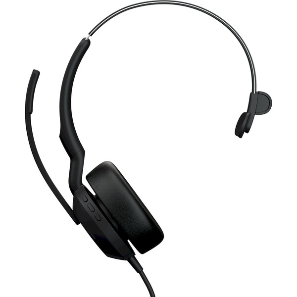 Jabra Evolve2 50 UC Mono bezdrôtové slúchadlá čierna