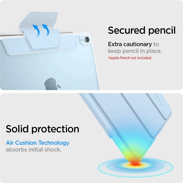 Spigen Ultra Hybrid Pro puzdro iPad Air 10.9" (22/20), Air 11" (24/25/26) svetlomodré - Puzdra - Obrázok FPC5000L01