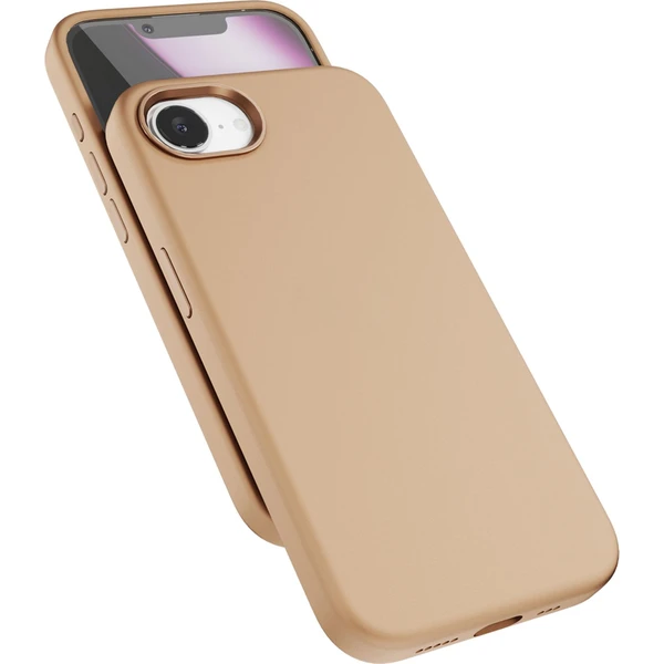 Epico Mag+ silikónový kryt pre iPhone 17e/16e púštny titán - Puzdra - Hlavný obrázok