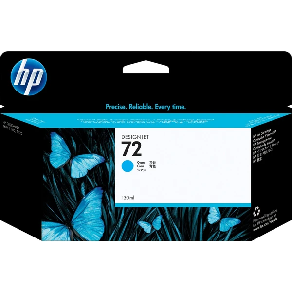 HP C9371A č. 72 azúrová - Cartridge - Hlavný obrázok