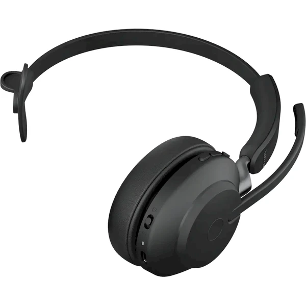 Jabra Evolve2 65 Link380/390a UC Mono bezdrôtové slúchadlá čierna - Slúchadlá - Obrázok FQ4J000K01