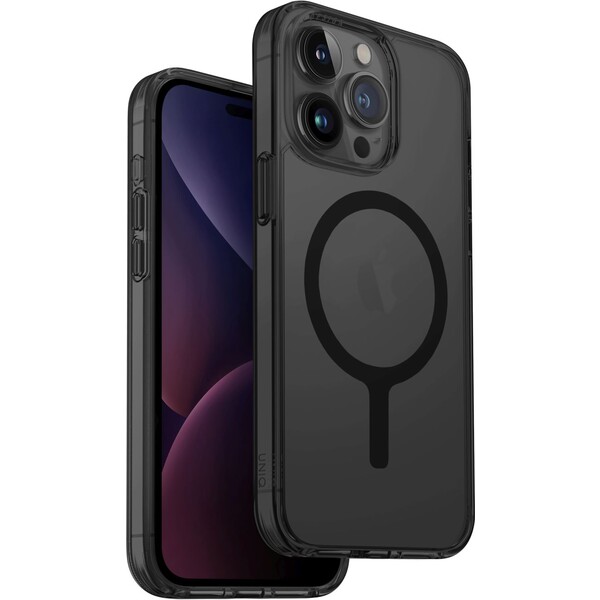 UNIQ HYBRID IPHONE 15 PRO (2023) 6.1 MAGCLICK CHARGING LIFEPRO XTREME (AF) - SMOKE (FROST SMOKE)