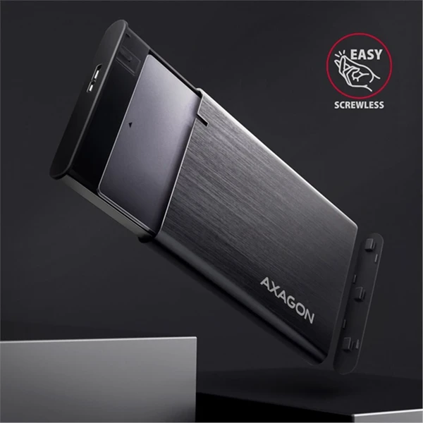 AXAGON EE25-A6M RAW box čierna - Externé boxy - Obrázok FRS6000701