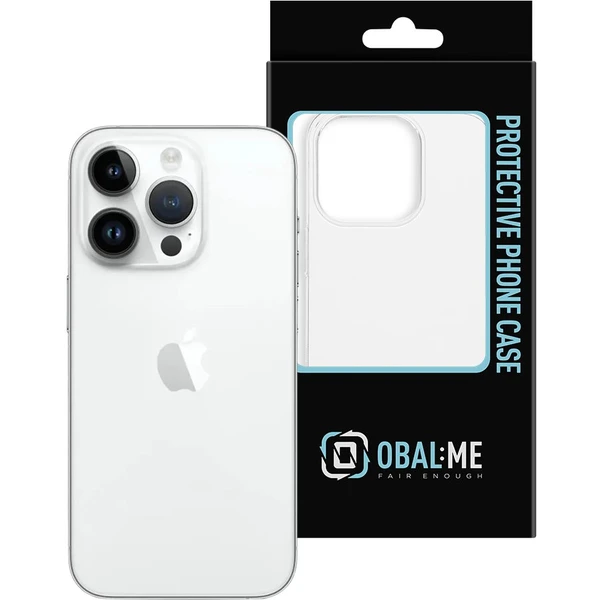 Obal:Me TPU Kryt pre Apple iPhone 14 Pre číry - Puzdra - Obrázok FRU0000L01