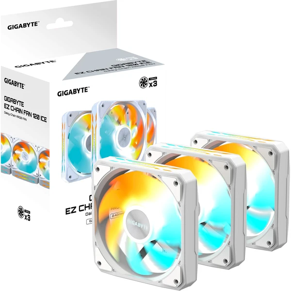 GIGABYTE EZ CHAIN ??FAN 120 ICE - Ventilátory pre PC - Obrázok FS2L000K01