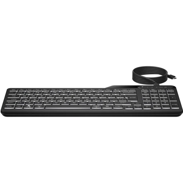 HP 400 drôtová klávesnica čierna - Klávesnice - Obrázok FS9E000K01