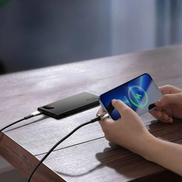Baseus Adaman 10000mAh, 22,5 W čierna - Powerbanky - Obrázok FTHL000K01