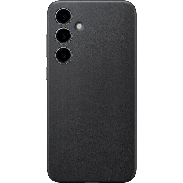 E-shop Samsung Vegan Leather Case Galaxy S24+ Čierny
