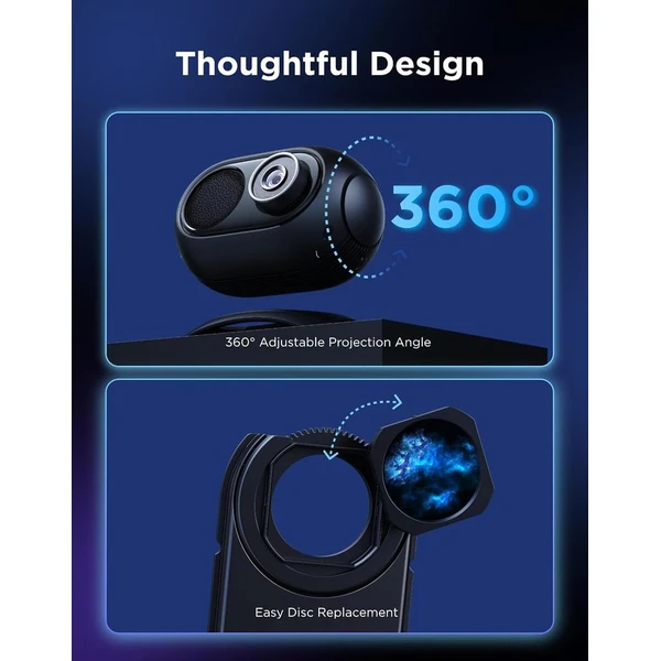Govee Galaxy Light Projector 2 Pro Matter s reproduktorom - Inteligentné osvetlenie - Obrázok FU3L000K01