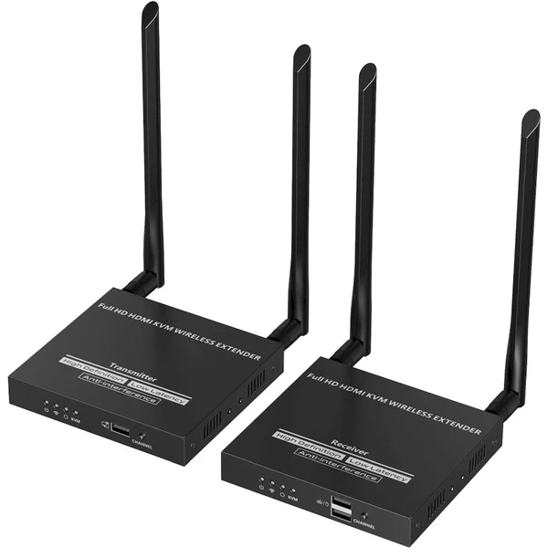 PremiumCord HDMI KVM Wireless Extender FULL HD 1080p na 50m - Ostatné - Obrázok FUNF000K01