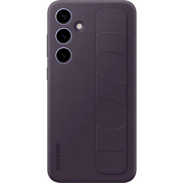 Samsung Standing Grip Case Galaxy S24+ Tmavo fialový - Puzdra - Hlavný obrázok