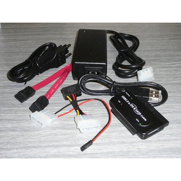 PremiumCord konvertor USB 2.0 - Externé boxy - Obrázok FUTU000501