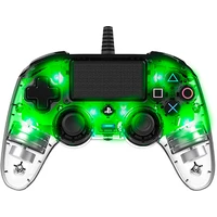 PS4 HW Gamepad Nacon Compact Controller Clear Green - Herné ovládače