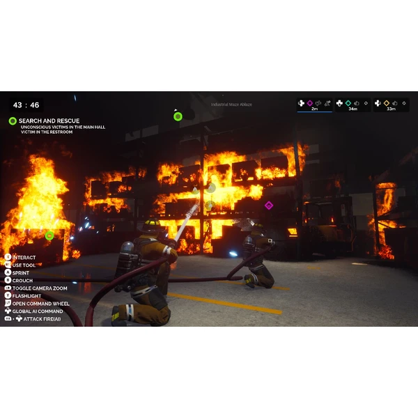 Firefighting Simulator: The Squad (PS5) - Hry na PS5 - Obrázok FXHA700301