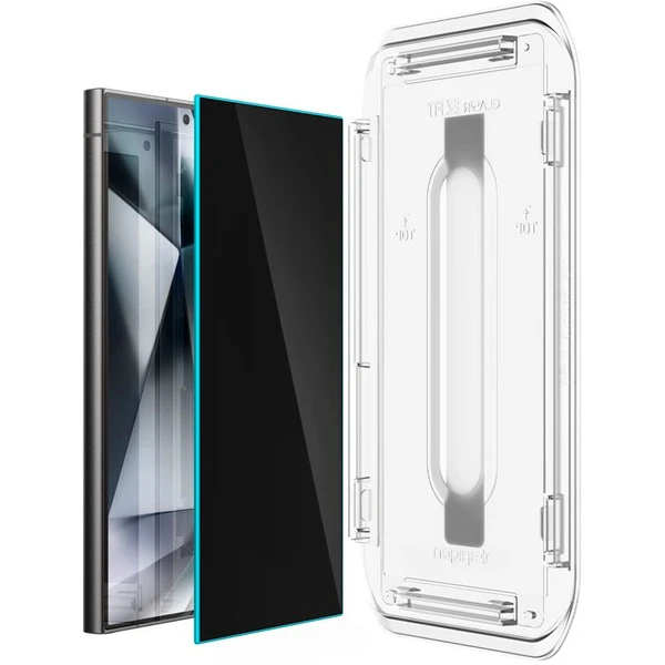 Spigen Glass TR EZ Fit Privacy 2 Pack sklo Samsung Galaxy S24 Ultra - Ochranné fólie a sklo - Obrázok FY66000N01