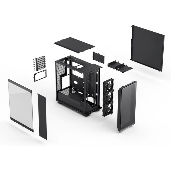 Fractal Design Epoch Black TG Light tint - Počítačové skrine - Obrázok FY9F000K01