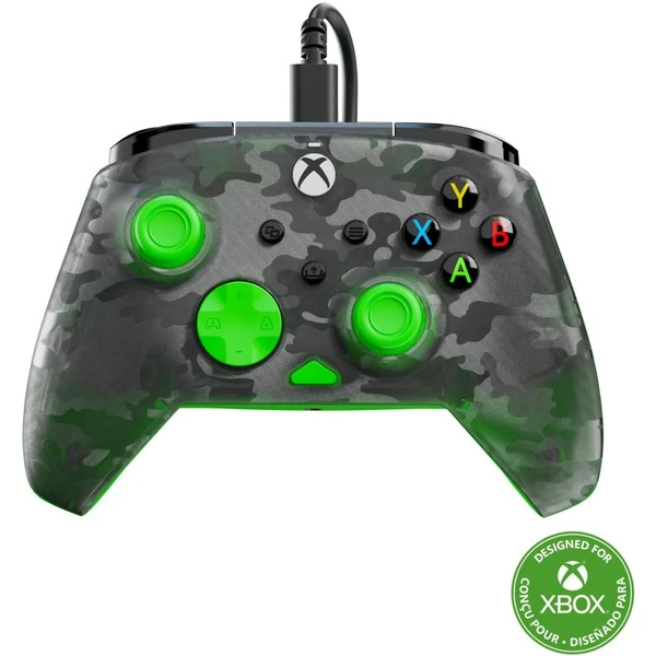 Turtle Beach herný ovládač Rematch Core Ghost Black Camo (XBOX/PC) zelený - Herné ovládače - Obrázok FYMH000K01
