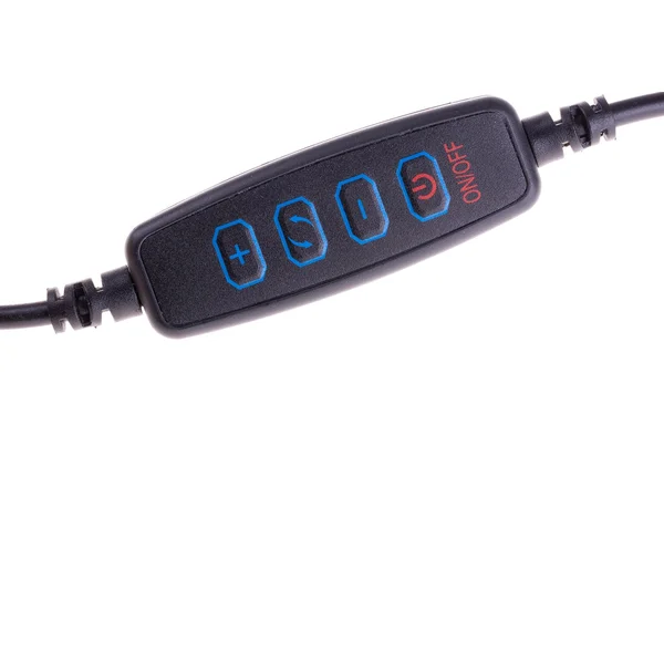 FIXED LEDRing statív s kruhovým LED svietidlom a 1/4" skrutkou čierny - Držiaky - Obrázok FZ7V600301
