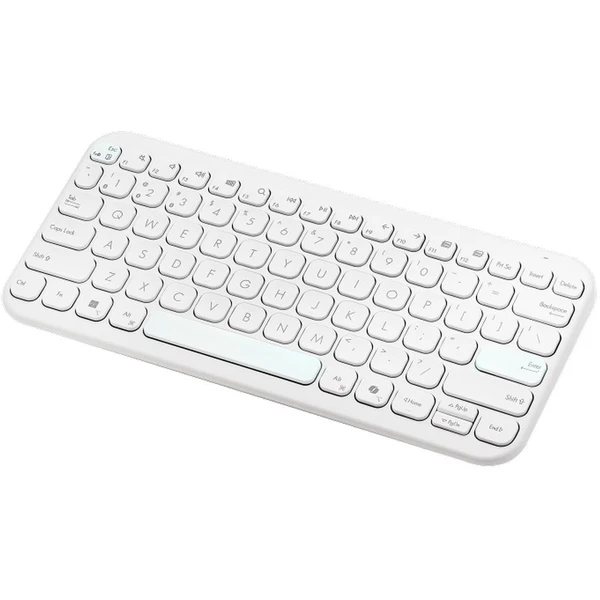 ASUS Marshmallow Keyboard KW100 bezdrôtová klávesnica (CZ/SK) biela - Klávesnice - Obrázok FZDI000K01