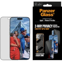 PanzerGlass® Privacy sklo Apple iPhone 17 Pro Max s bezprašným aplikačným boxom - Ochranné fólie a sklo