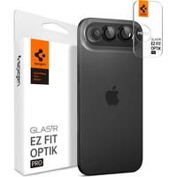 Spigen Glass TR EZ Fit Optik Pro sklá iPhone Air black (2 ks) - Ochranné fólie a sklo