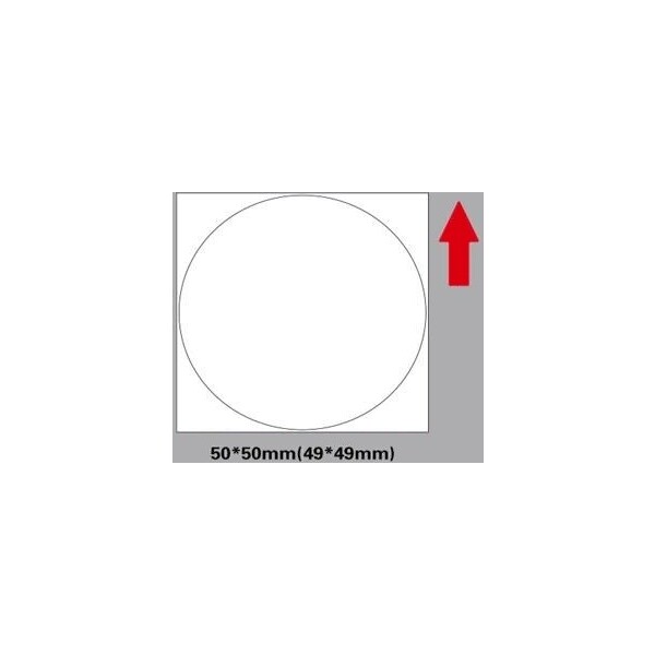 Niimbot štítky R 50x50mm 150ks Round pre B21, B3S, B1 biele