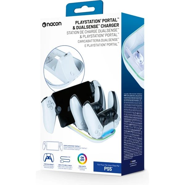 Nacon Triple Charger nabíjacia stanica (PS5) - Nabíjačky - Obrázok G04D000N01