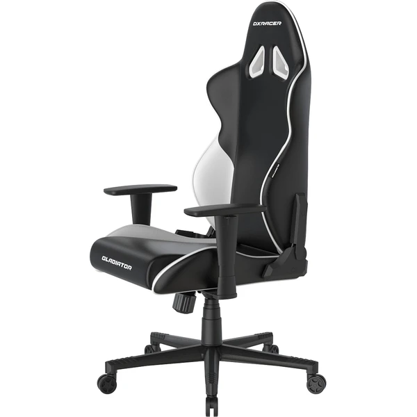 DXRacer GLADIATOR herná stolička čierno-biela - Stoličky - Obrázok G04D000O01