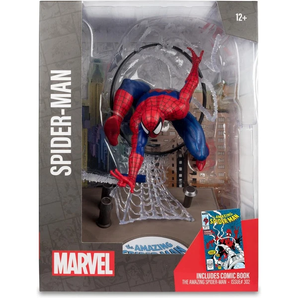 Soška McFarlane Toys Marvel - Spider-Man 30 cm (edícia The Amazing Spider-Man #301)  - Sochy a sošky - Obrázok G08D000N01