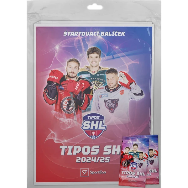 Hokejové karty SportZoo Štartovací balíček Tipos SHL 2024/25 - Hokejové karty - Hlavný obrázok