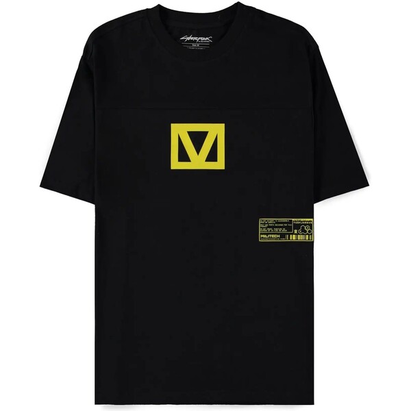 Tričko Cyberpunk 2077 - Militech (Loose fit) 2XL