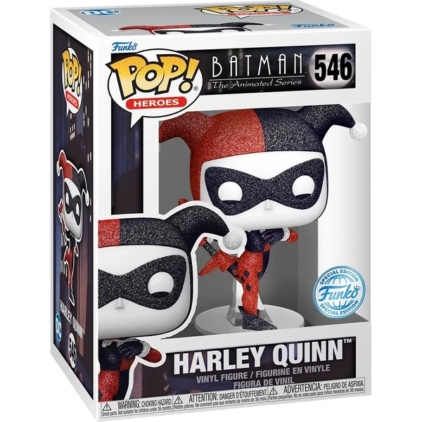 Funko POP! #546 Animation: Batman The Animated Series - Harley Quinn (Diamond Glitter) - Funko POP! - Obrázok G0OG000J01