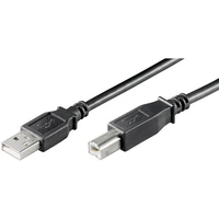 PremiumCord USB-A/USB-B kábel 1m čierny - Káble a redukcie