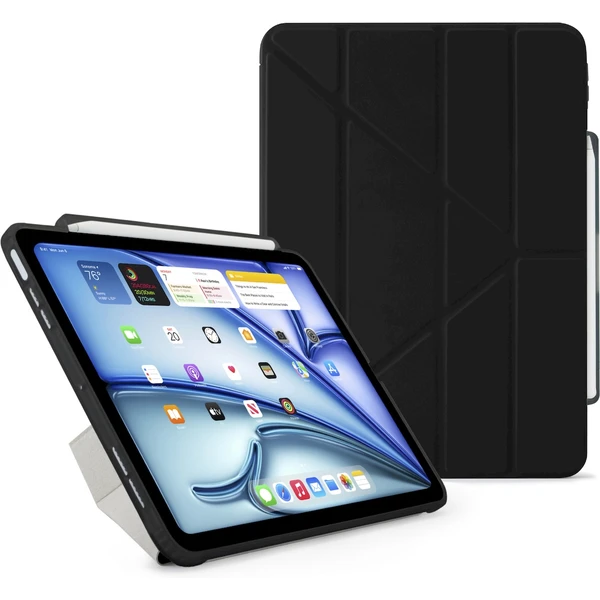 Puzdro na ceruzku Pipetto Origami No3 iPad Air 13" (2026/2025/2024) čierne - Puzdra - Hlavný obrázok