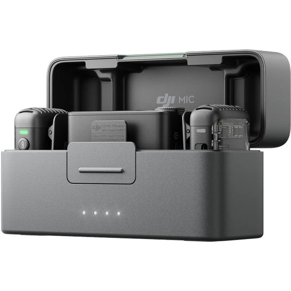 DJI Mic 2 (2 TX + 1 RX + nabíjacie puzdro) - Mikrofóny - Obrázok G101000J01