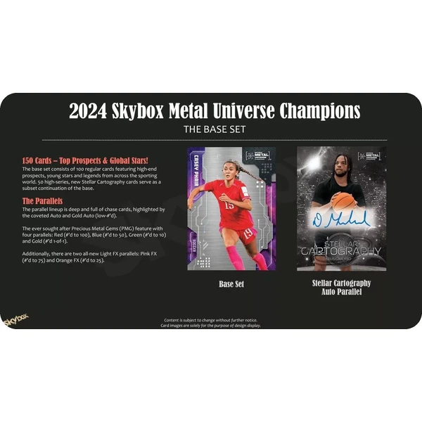 Športové karty 2024 Upper Deck Skybox Metal Universe Champions Hobby Box - Hokejové karty - Obrázok G13D000O01
