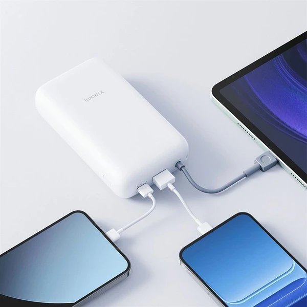 Xiaomi 22.5W Power Bank 20000mAh (Integrated Cable) svetlo šedá - Powerbanky - Obrázok G14H000K01