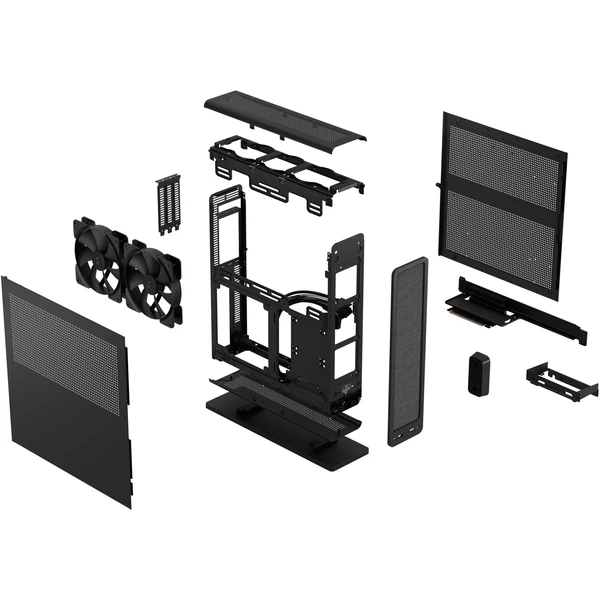 Fractal Ridge/Mini ITX/Čierna - Počítačové skrine - Obrázok G17A000601